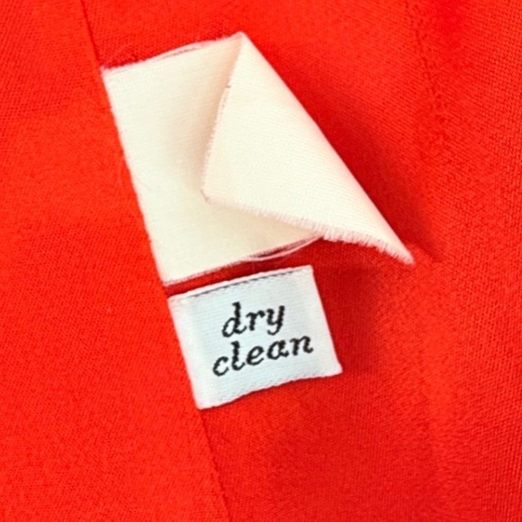 Vintage Pendleton Wool Womens Red Double Breasted Coat Jacket Sz ? Preppy *read* - Picture 3 of 16